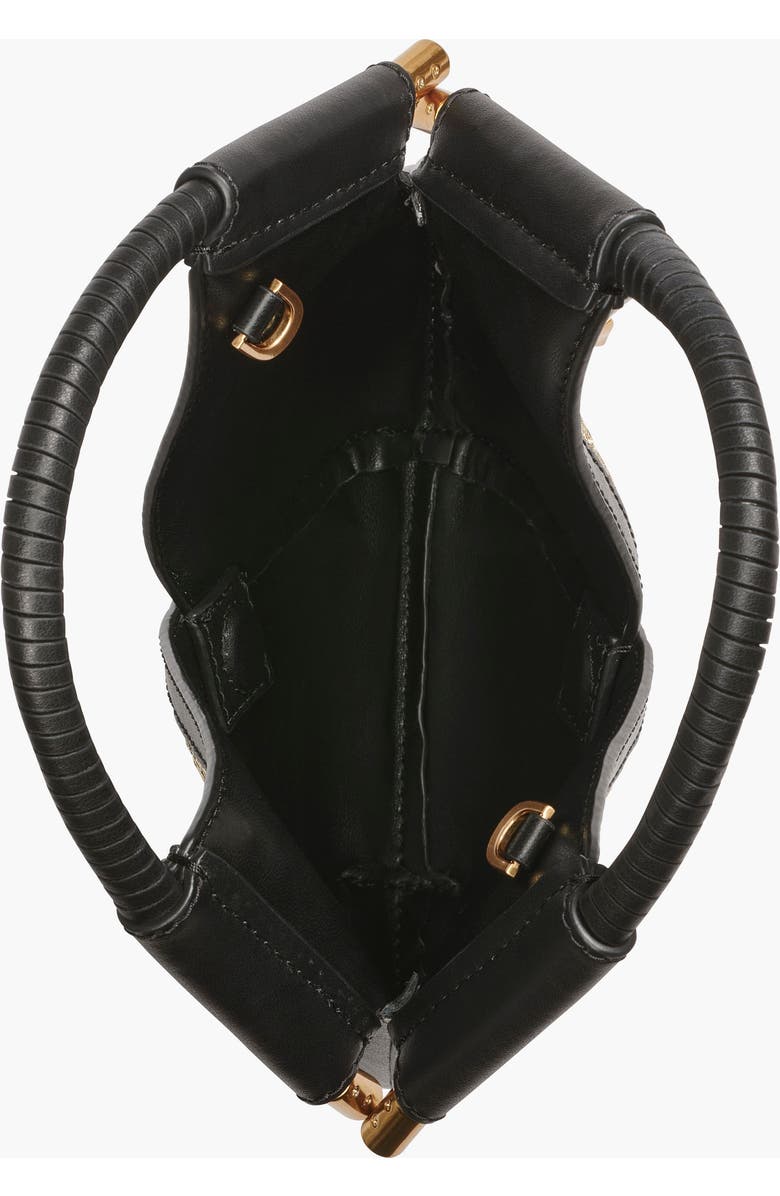 Donna Karan New York Baldwin Sequins Micro Crossbody, Alternate, color, Black/Sequin Gold