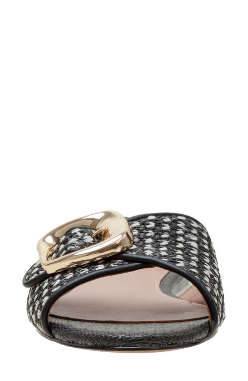 Linea Paolo Leighton Slide Sandal In Black