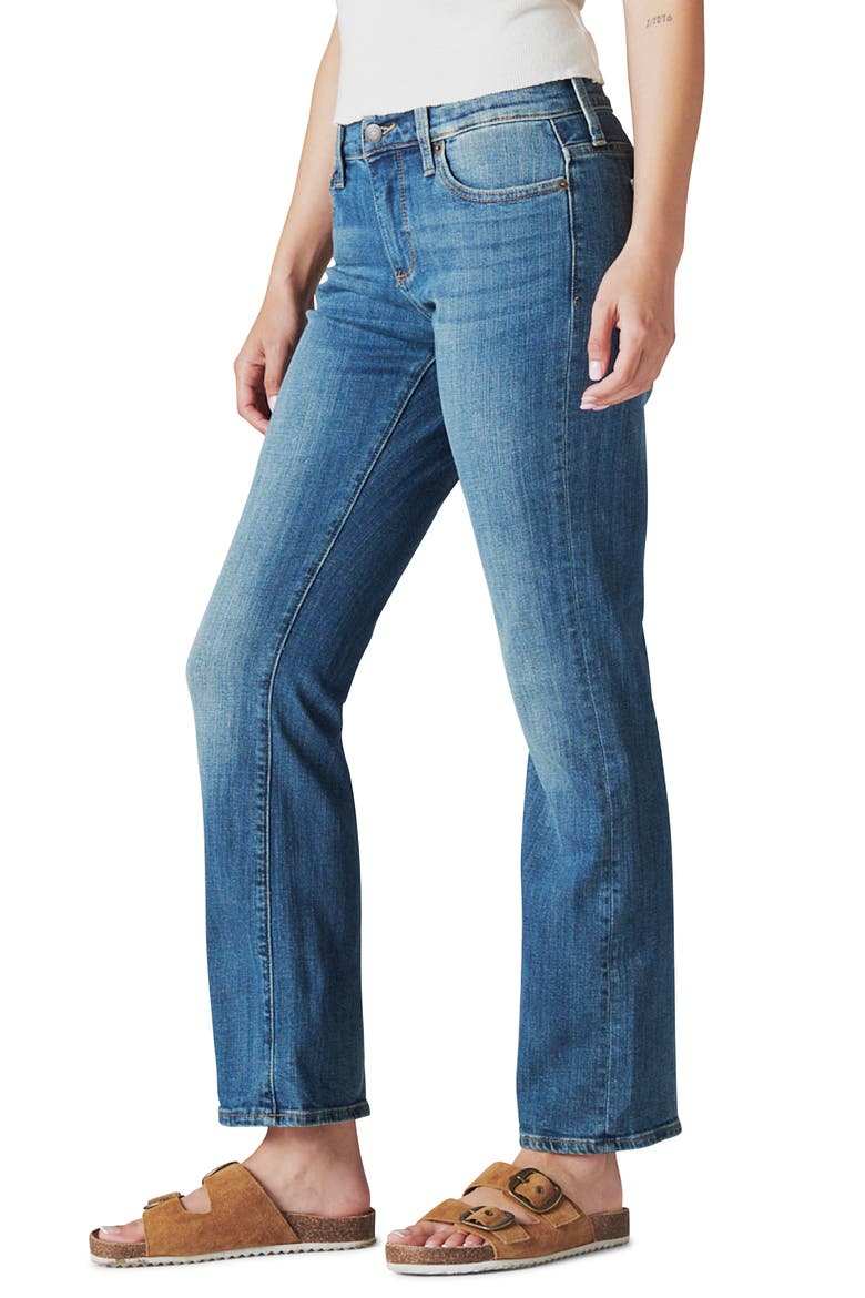 Easy Rider Straight Leg Jeans, Alternate, color, TANZANITE