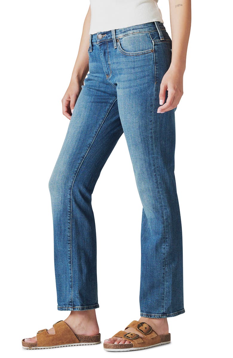 Lucky Brand Easy Rider Straight Leg Jeans, Alternate, color, Tanzanite