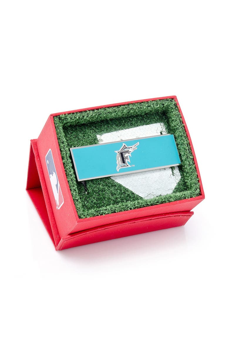 Cufflinks, Inc. MLB Florida Marlins Money Clip, Alternate, color,