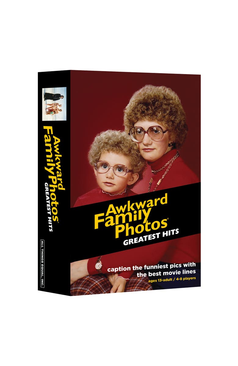 ALL THINGS EQUAL Awkward Family Photos Greatest Hits Card Game, Main, color, Multicolored