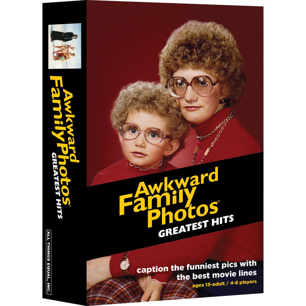 ALL THINGS EQUAL Awkward Family Photos Greatest Hits Card Game in Multicolored  product