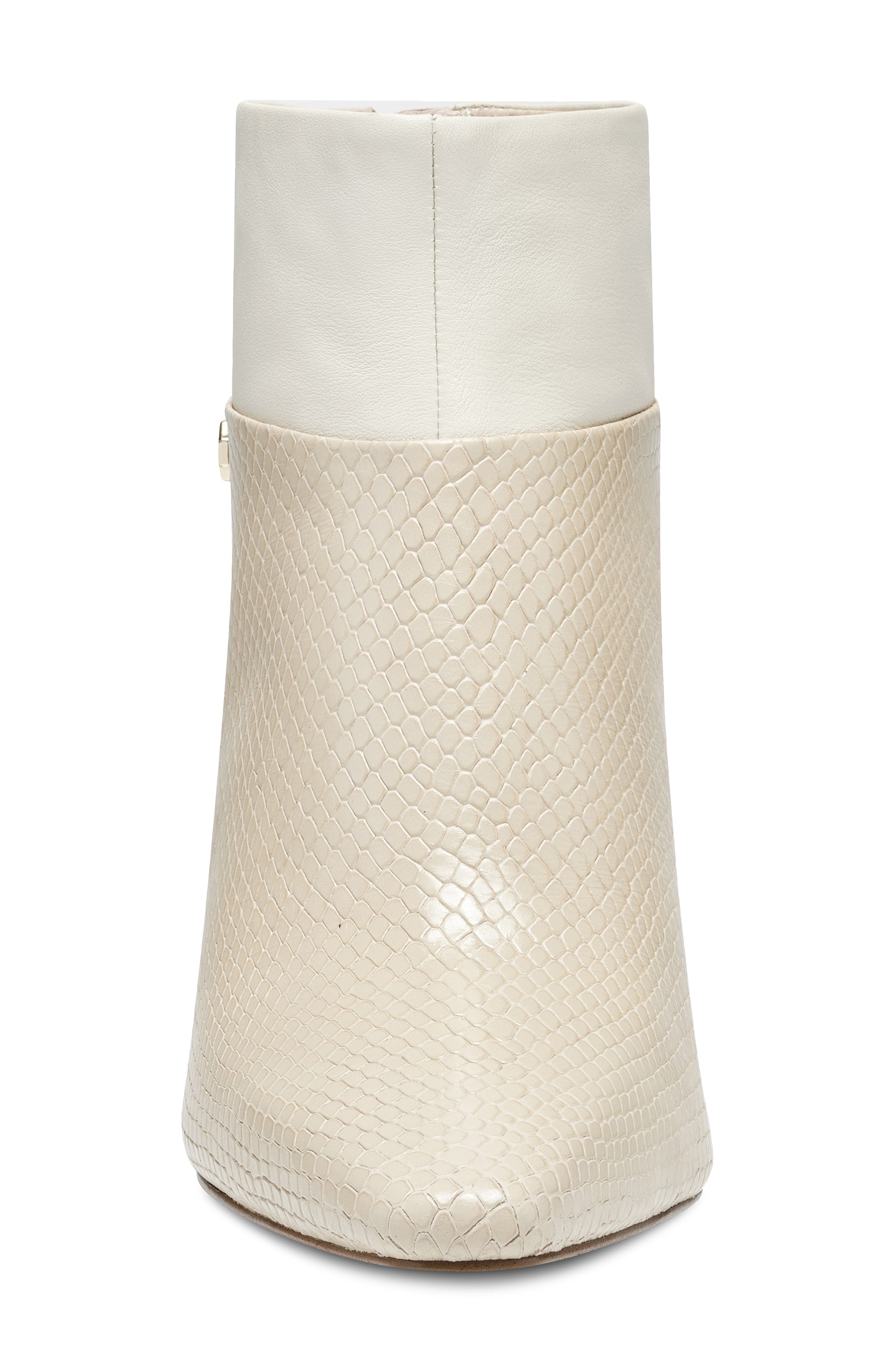 Louise et Cie Lydie Pointed Toe Bootie, Alternate, color, Powder/ Sand Dollar