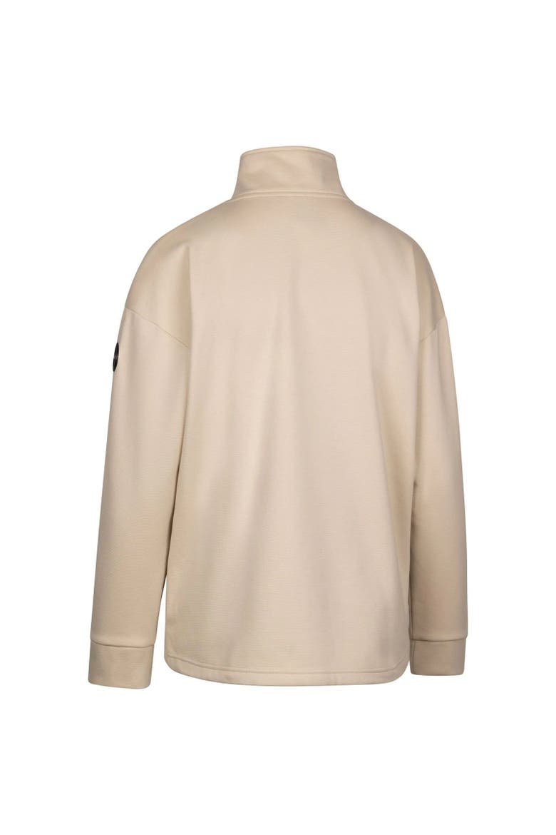 Siobhan Dlx Fleece Top, Alternate, color, Soft Stone