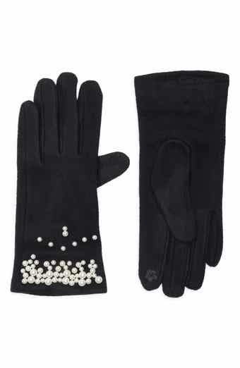 Ted Baker London Faux Pearl Embellished Gloves