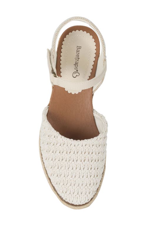 Baretraps Ocean Espadrille Wedge Sandal In Natural