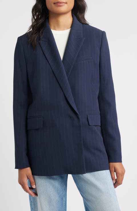 Janka Pinstripe Blazer