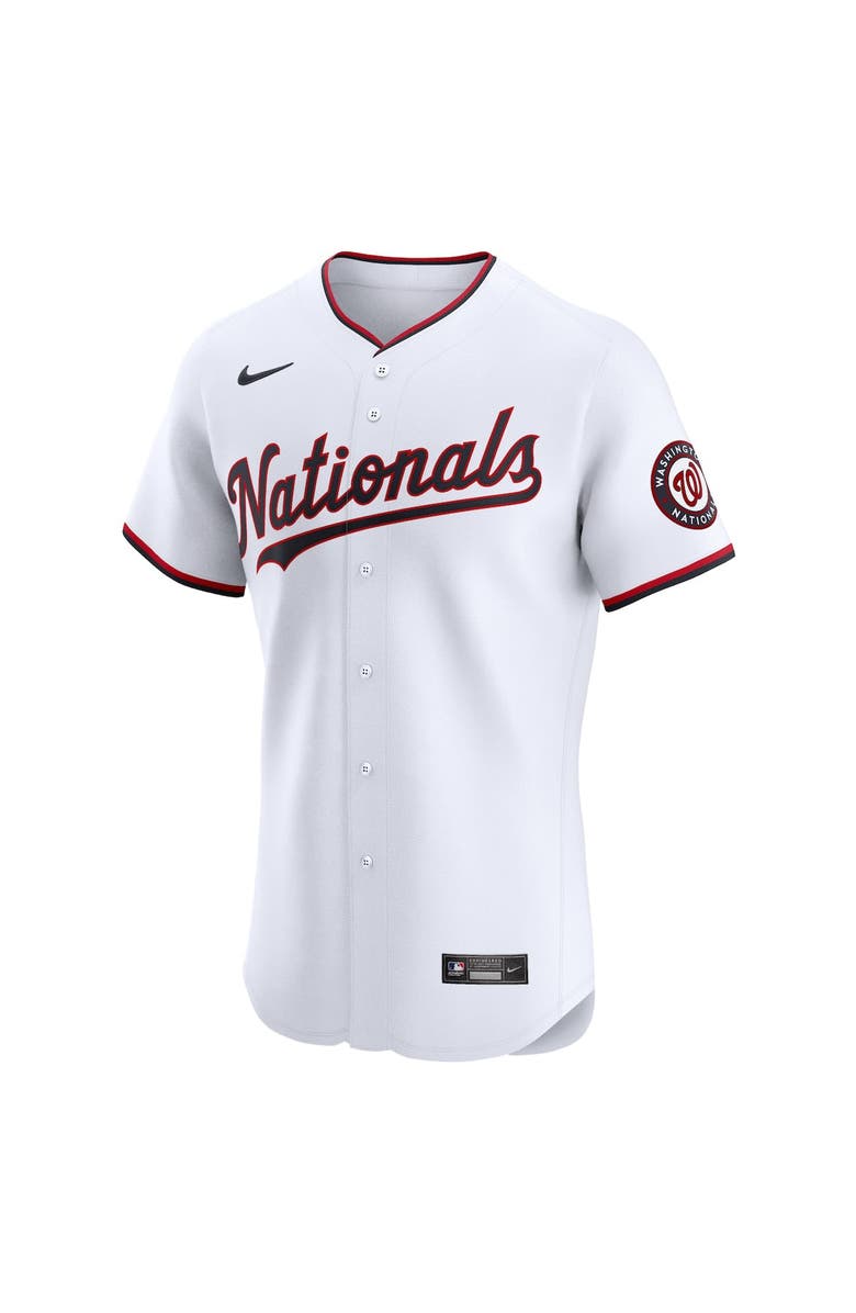 Nike Men's Nike White Washington Nationals Home Elite Jersey, Alternate, color, 