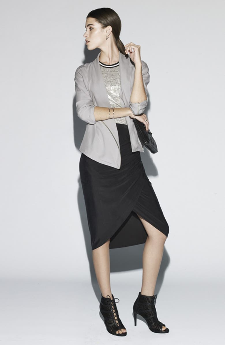 Trouvé Metallic Racerback Tank, Main, color, 