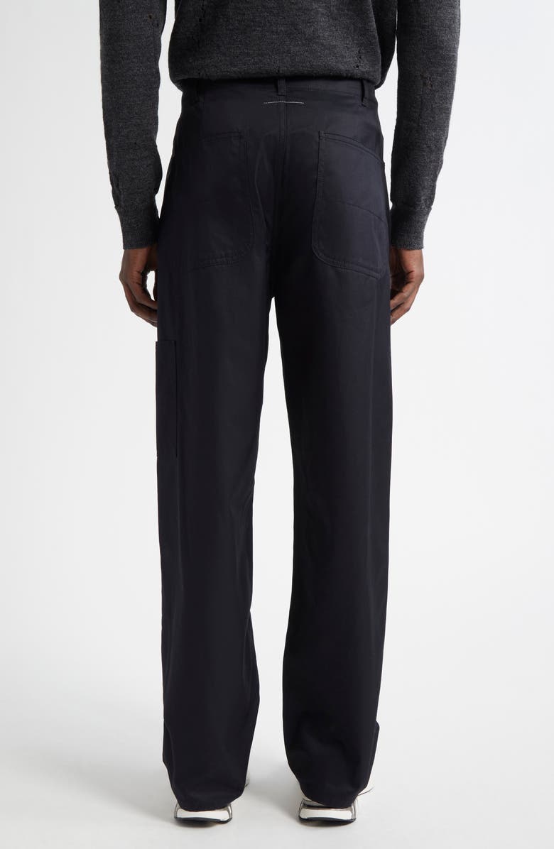 MM6 Maison Margiela Carpenter Pants, Alternate, color, Black