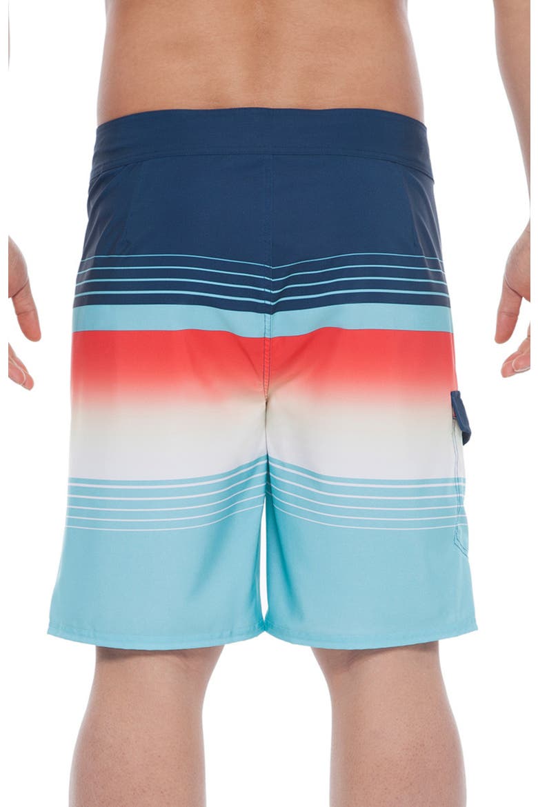 4-Way Stretch Performance Board Shorts, Alternate, color, Hawaiian slush