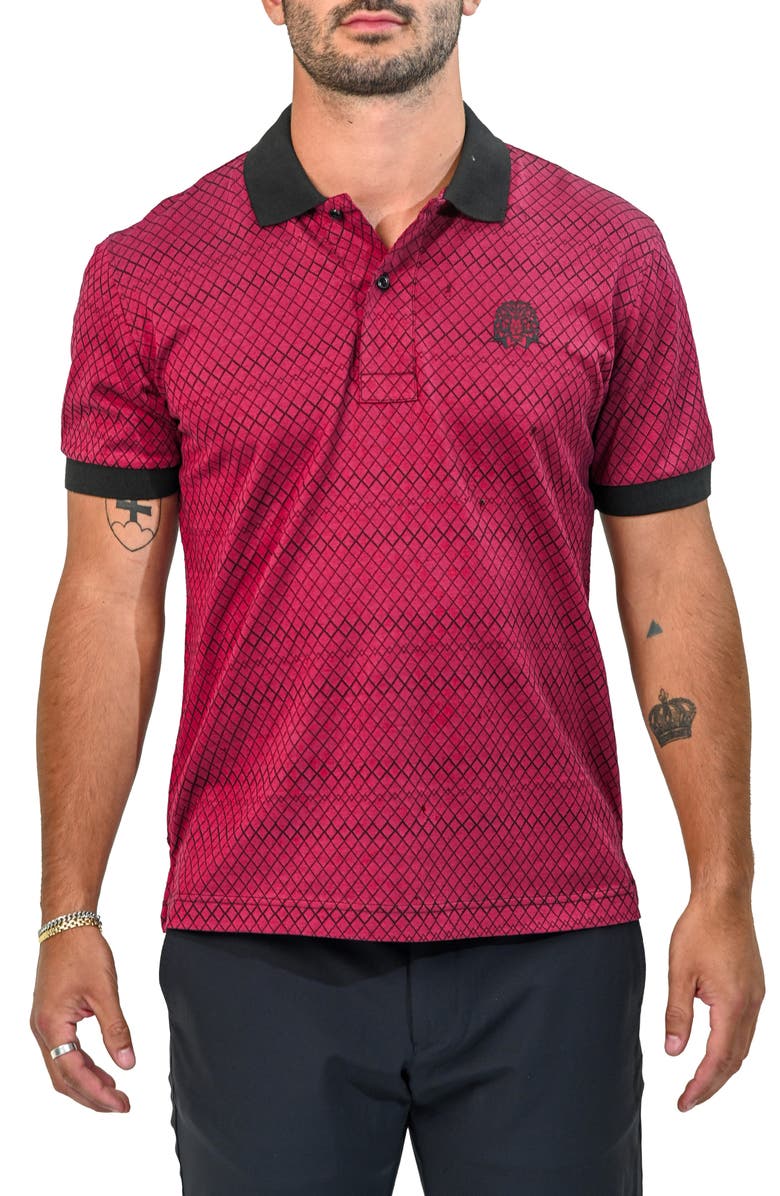 Maceoo Mozart Scale Polo, Main, color, Red