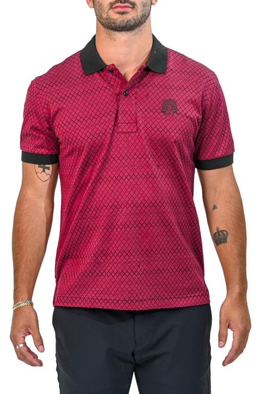 Maceoo Mozart Scale Polo In Red