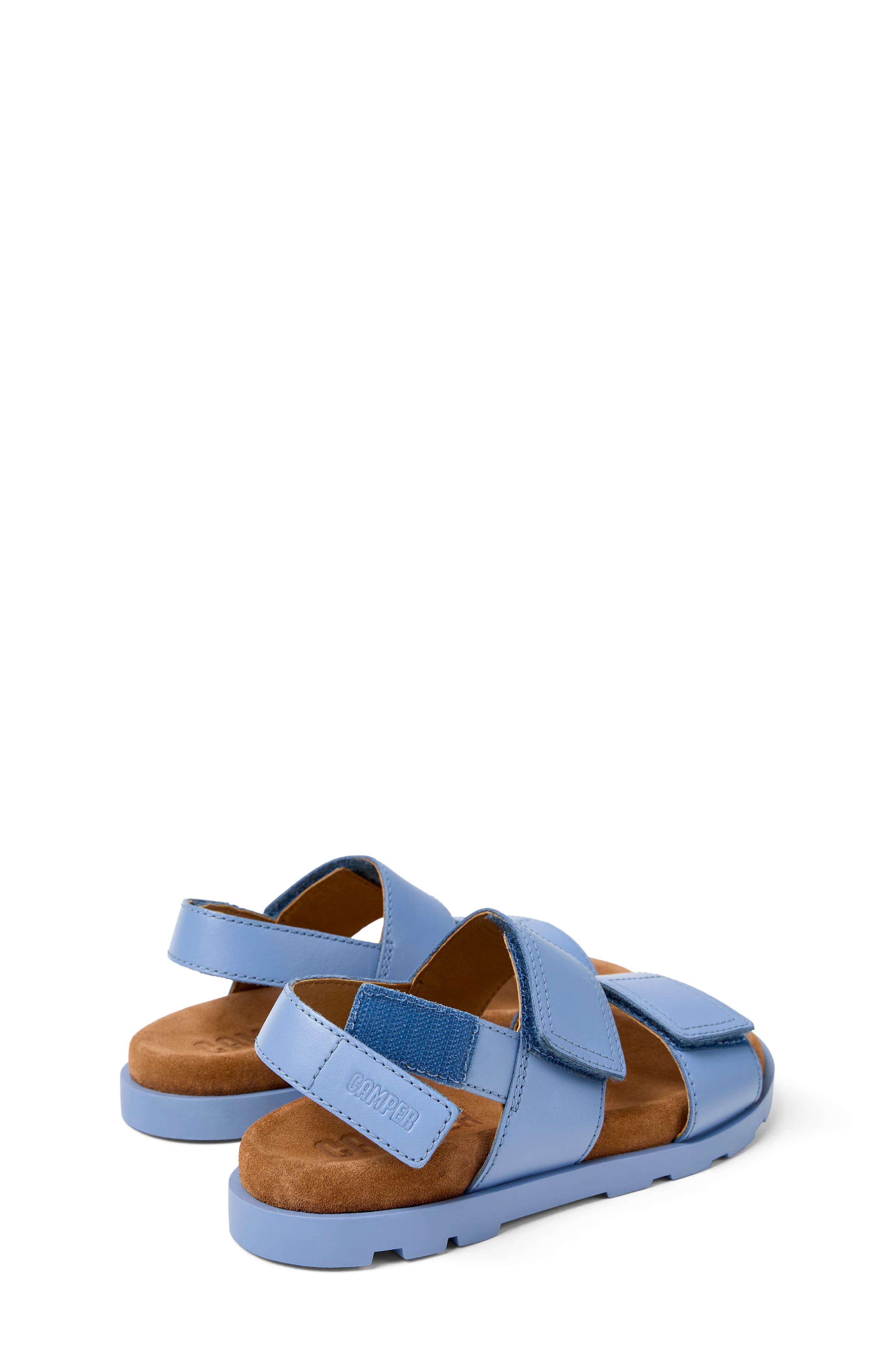 Kids' Brutus Slide Sandal, Alternate, color, MEDIUM BLU