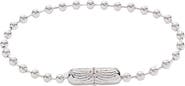Alex and Ani Ball Chain Barrel Closure Bracelet with  Wings