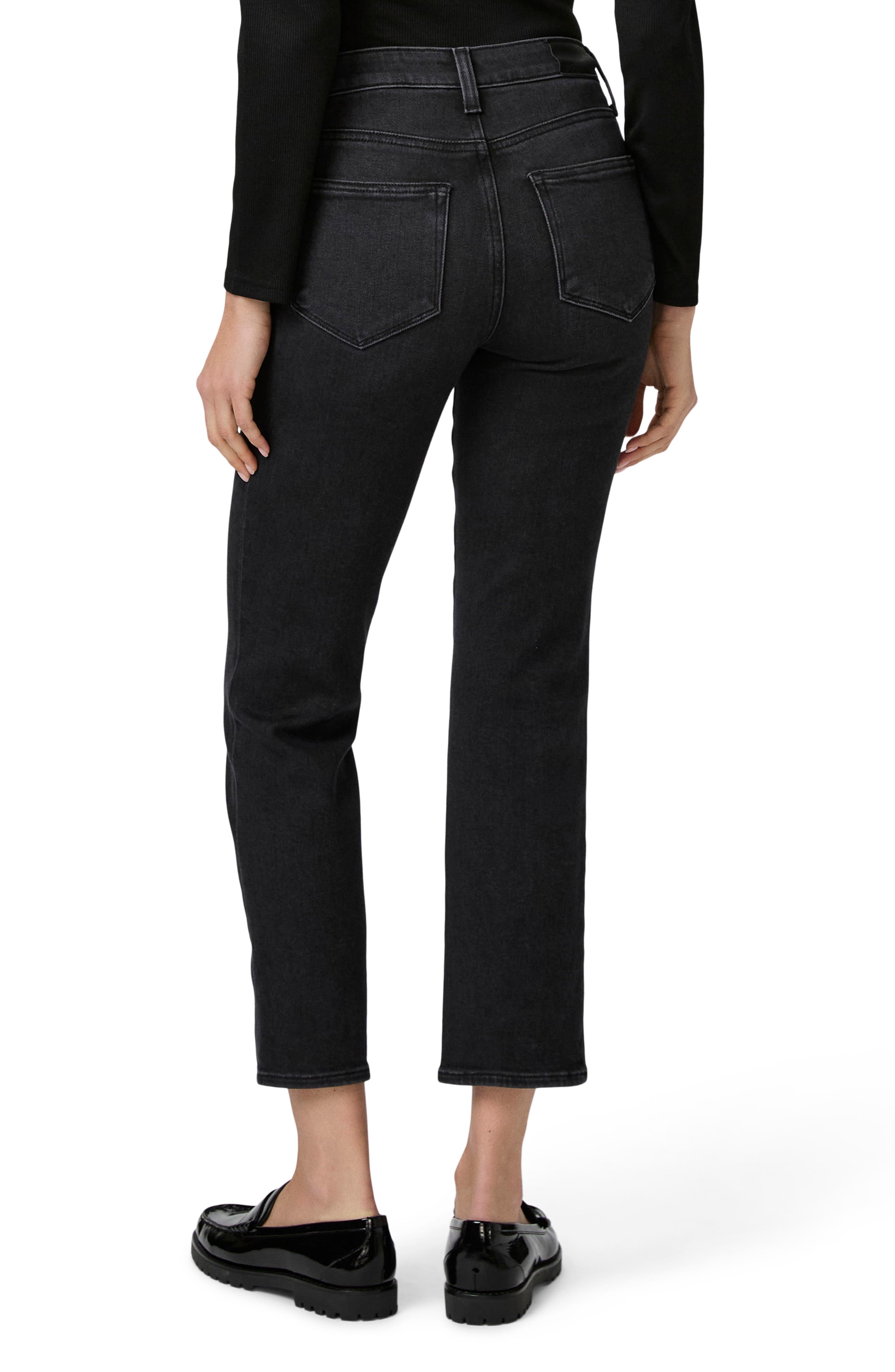 PAIGE Cindy High Waist Ankle Straight Leg Jeans (Women) | Nordstromrack