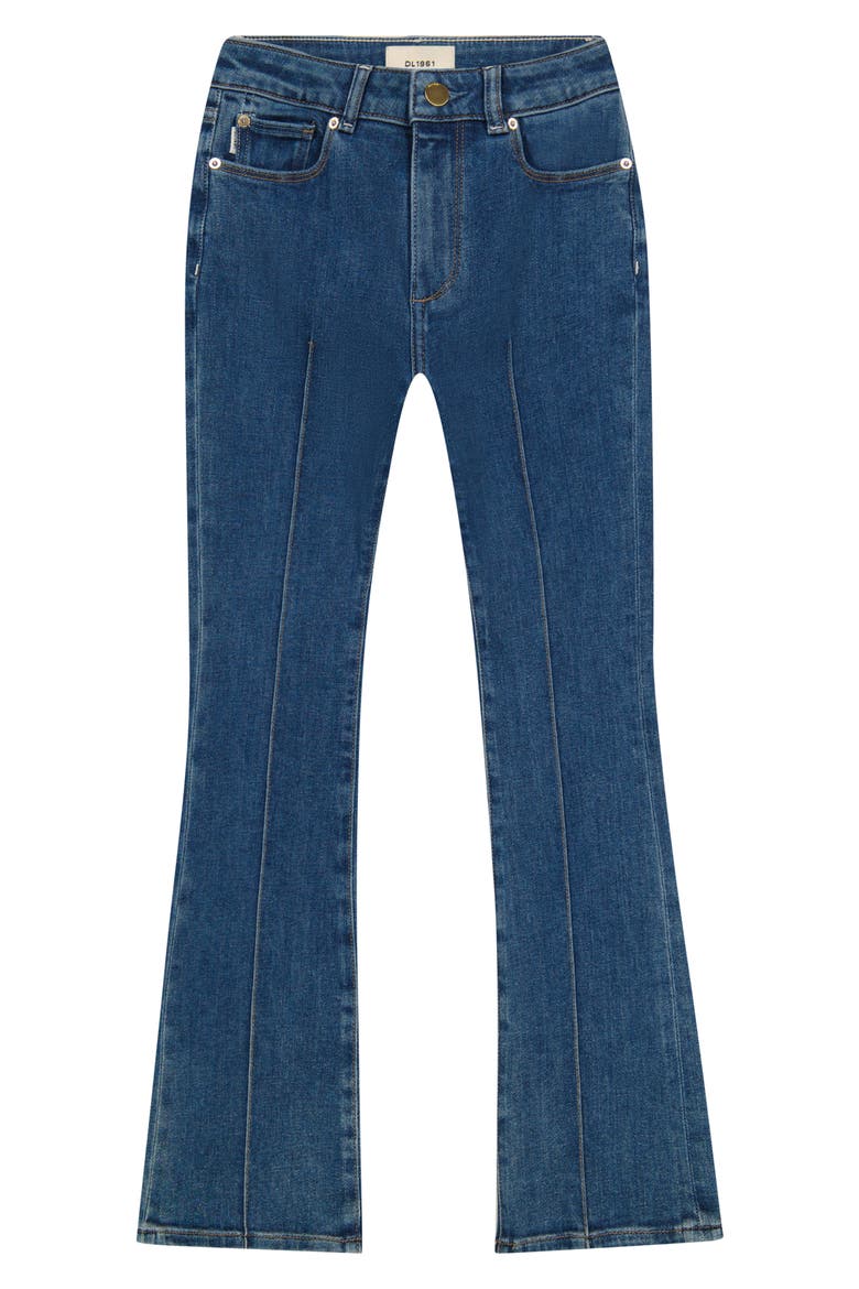 Kids' Claire High Waist Bootcut Jeans, Main, color, SEAPOINT