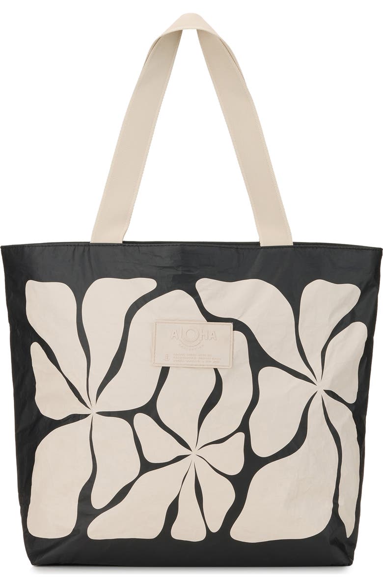 Aloha Collection Day Tripper Wavy Day Water Resistant Tyvek<sup>®</sup> Tote, Main, color,