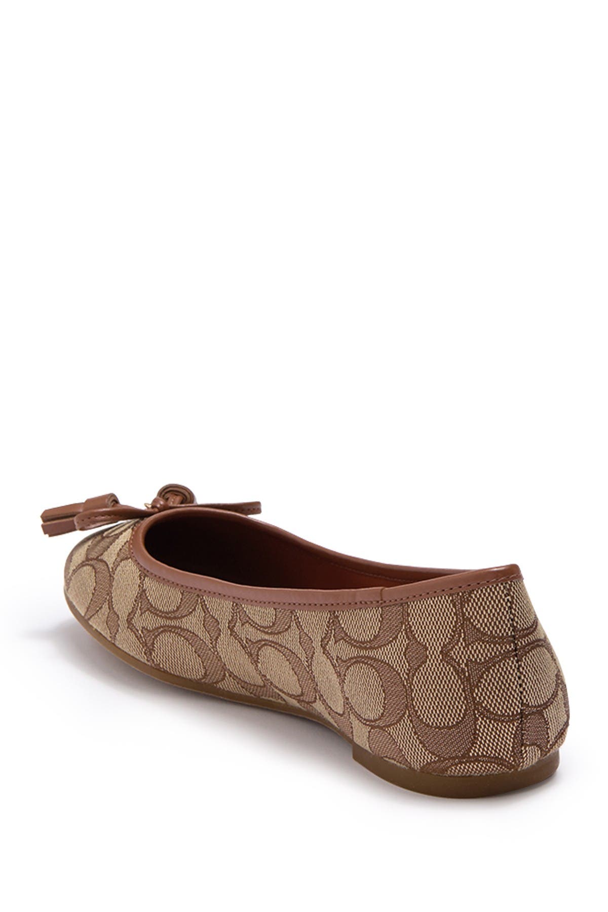 COACH Bea Signature Flat (Women) | Nordstromrack