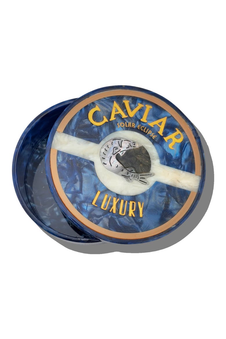 Hand-Painted Caviar Trinket Box, Alternate, color, BLUE