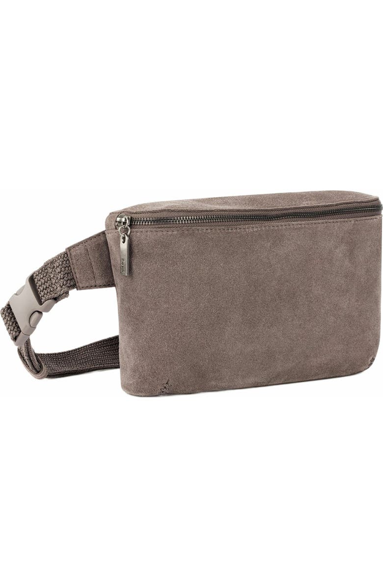 The Sak Caraway Large Belt Bag, Alternate, color, Mushroom Suede