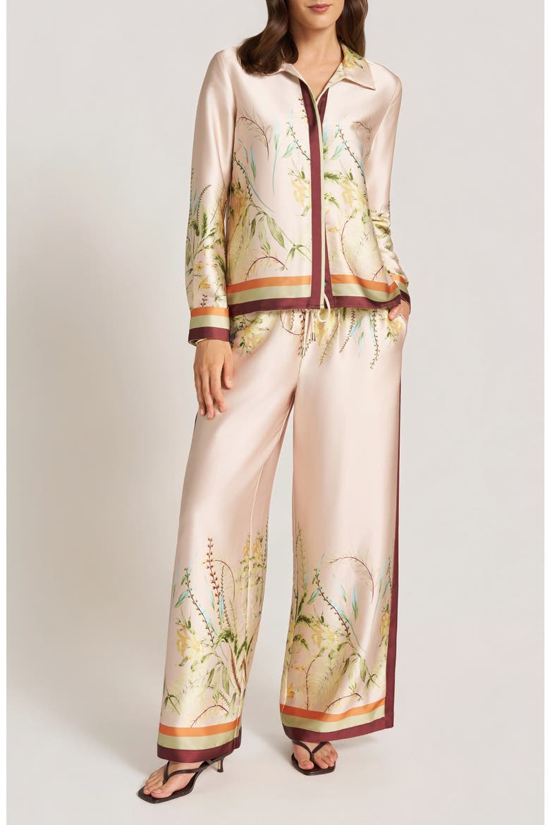 Palmera Button Down Shirt, Alternate, color, NATURAL