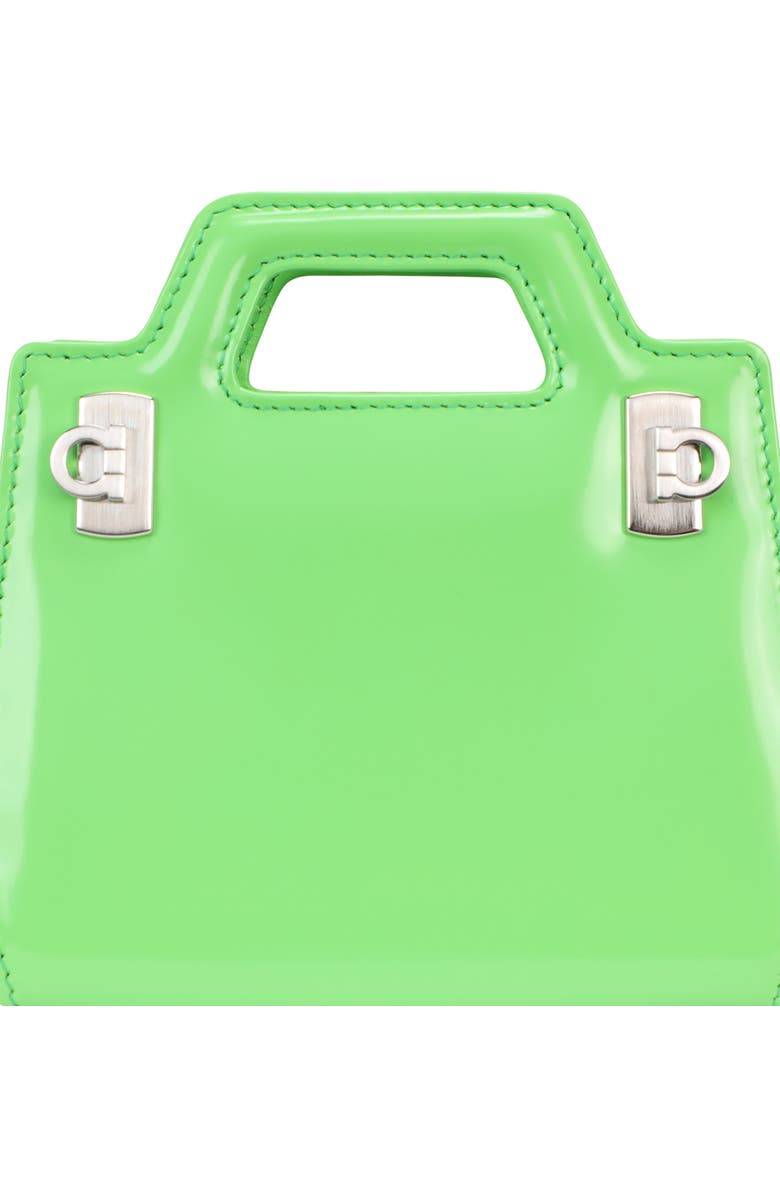 FERRAGAMO Gancio Leather Crossbody Bag, Alternate, color,