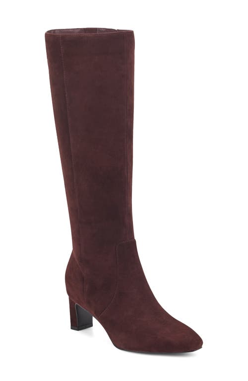 Rockport Mabel Tall Boot In Red