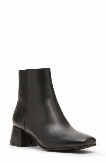 Blondo Lizzy Waterproof Square Toe Block Heel Bootie