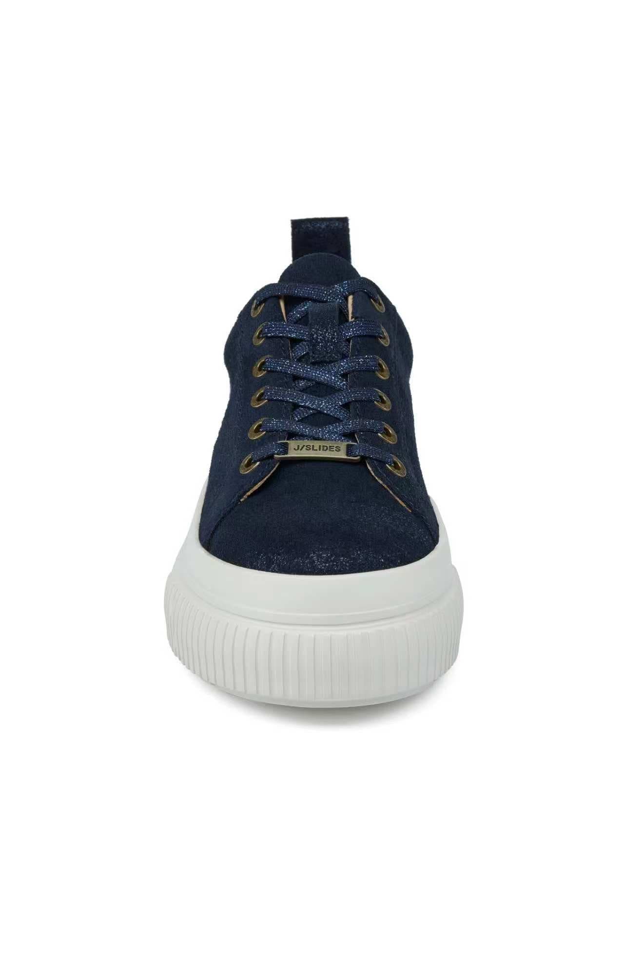 Jslides West Sneaker, Alternate, color, METALLIC NAVY