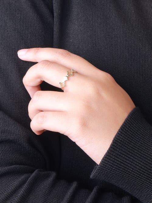 Devata Clover Ring In Gold