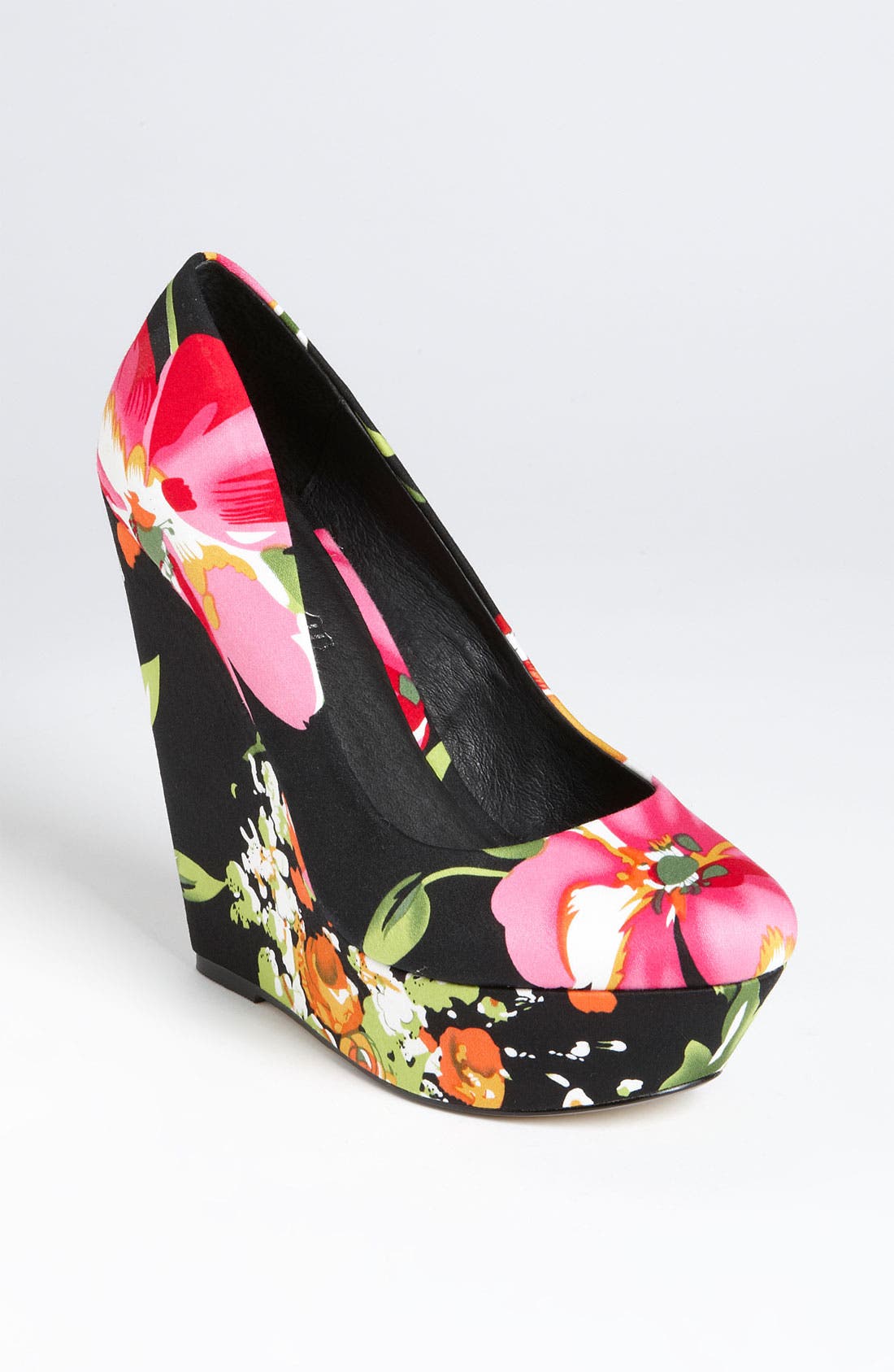 'Herena' Wedge Pump, Main, color, PINK FLORAL