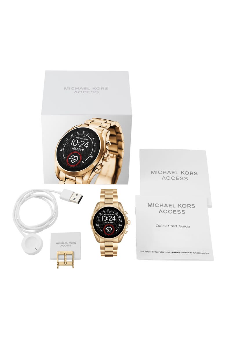 Gen 5 Bradshaw Bracelet Smart Watch, 44mm, Alternate, color, GOLD/ COLOR DISPLAY/ GOLD