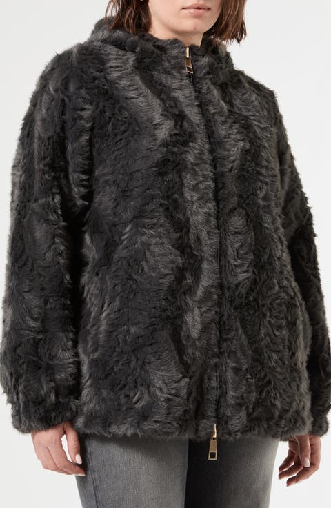 Tesoro Faux Fur Zip Jacket