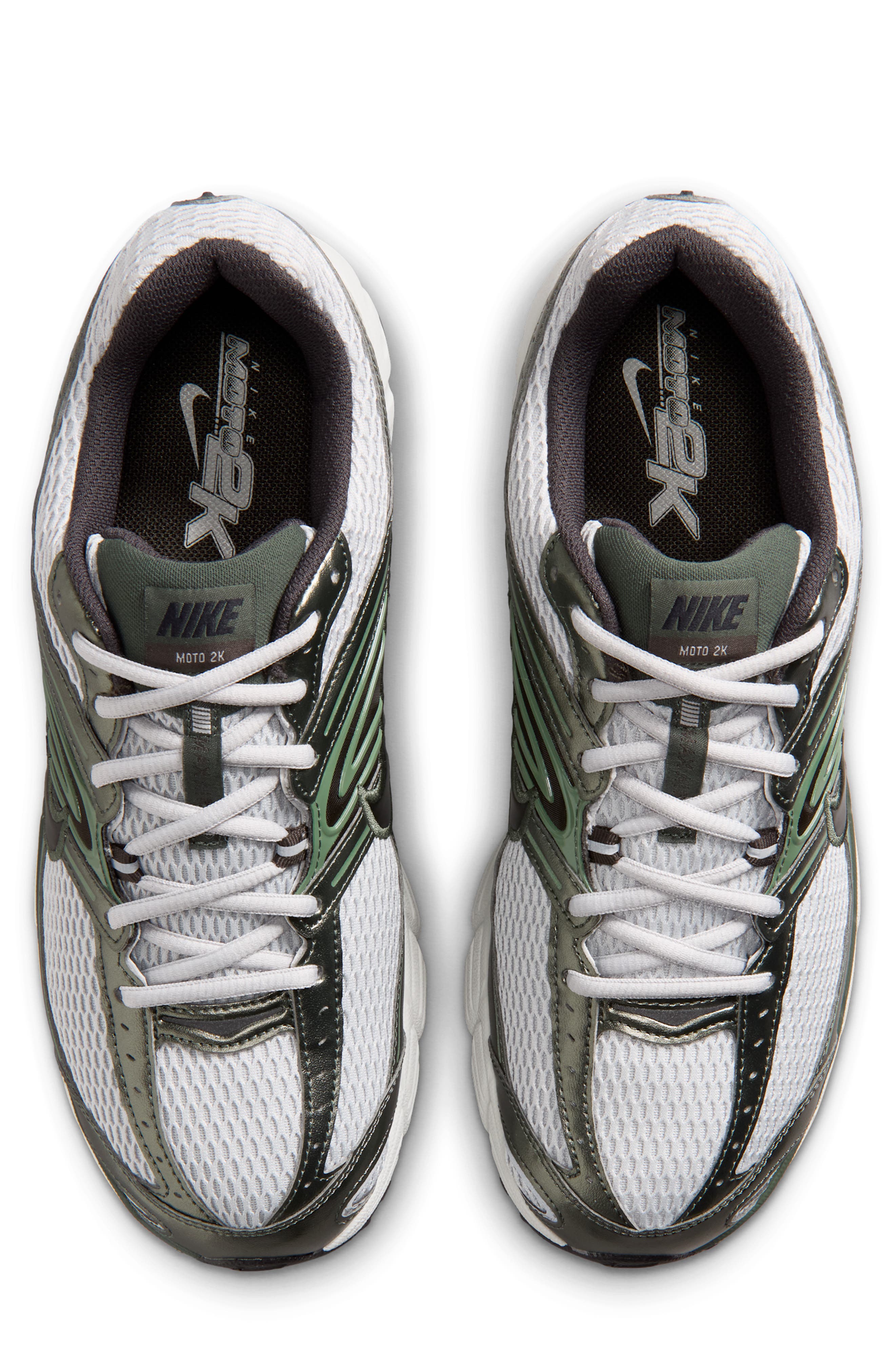 Air Max Moto 2K Sneaker, Alternate, color, GREY/CAMO/OFF WHITE/BLACK