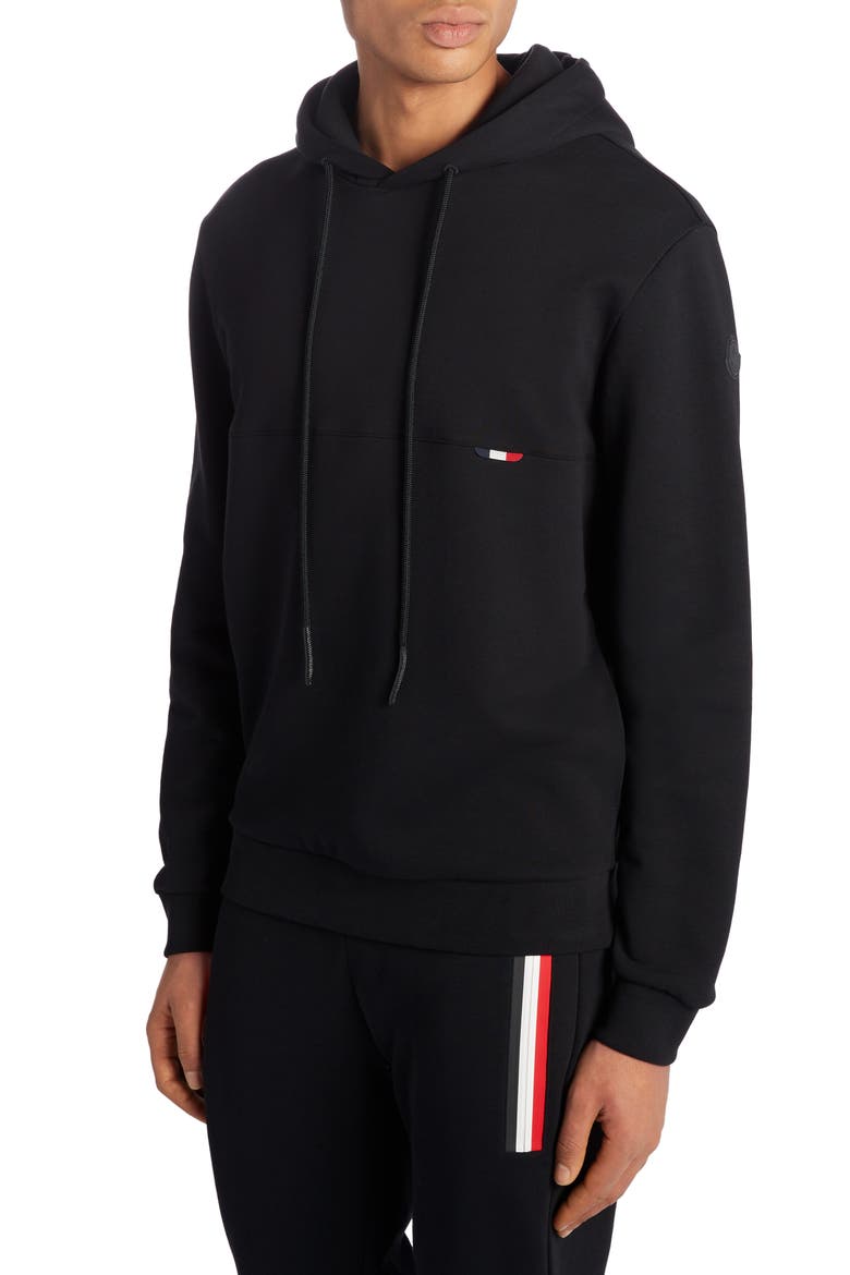 Logo Hoodie, Alternate, color, BLACK