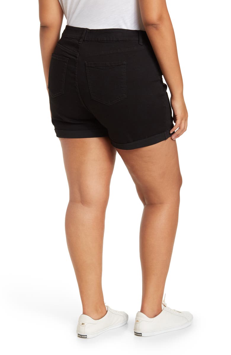 ROYALTY FOR ME Denim Shorts, Alternate, color,