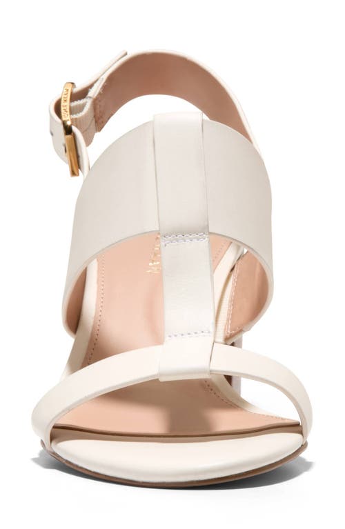 Cole Haan Josie T-strap Sandal In Ivory Leather