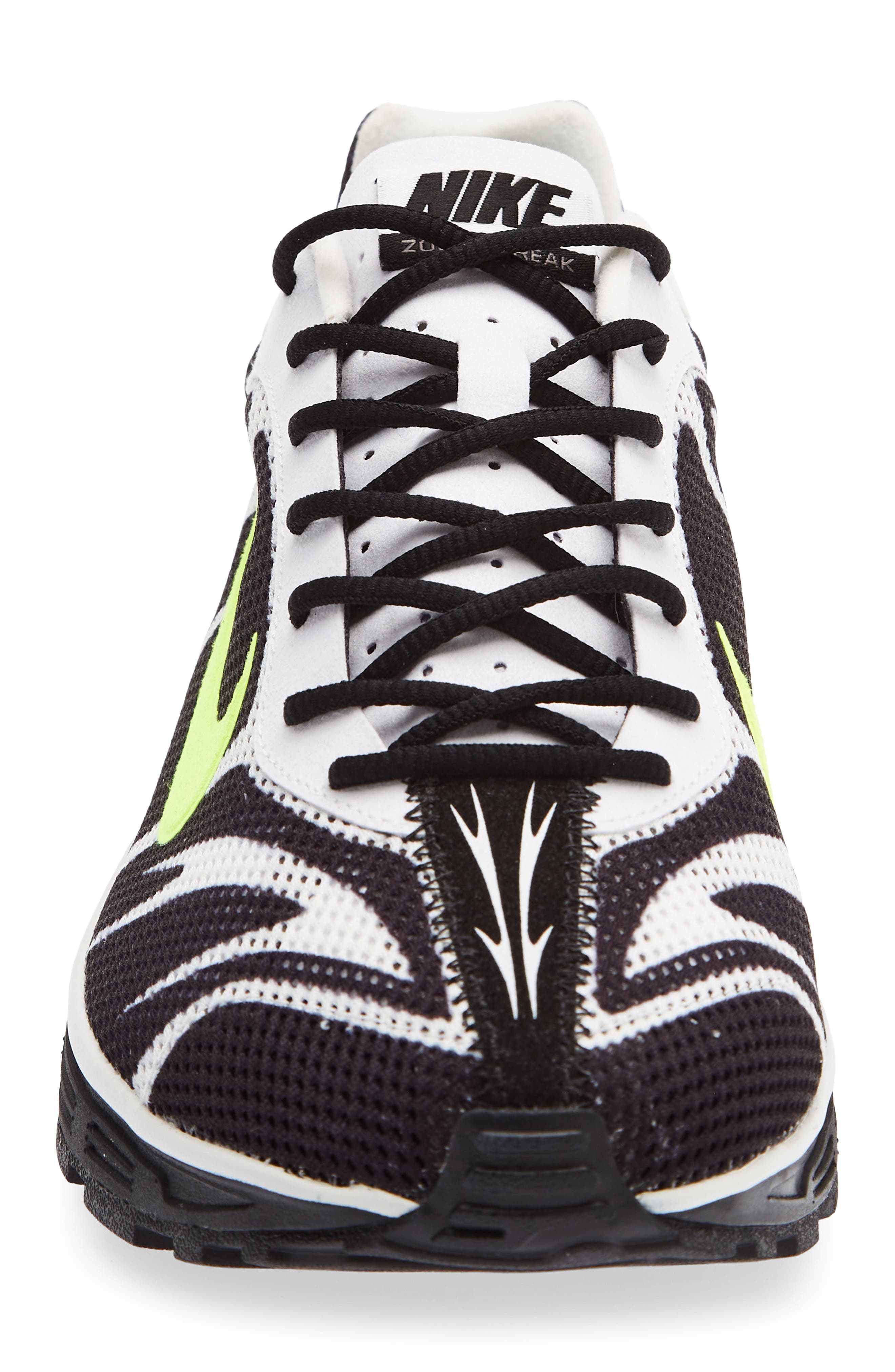 Zoom Streak 3 Racing Shoe, Alternate, color, BLACK/ VOLT/ WHITE