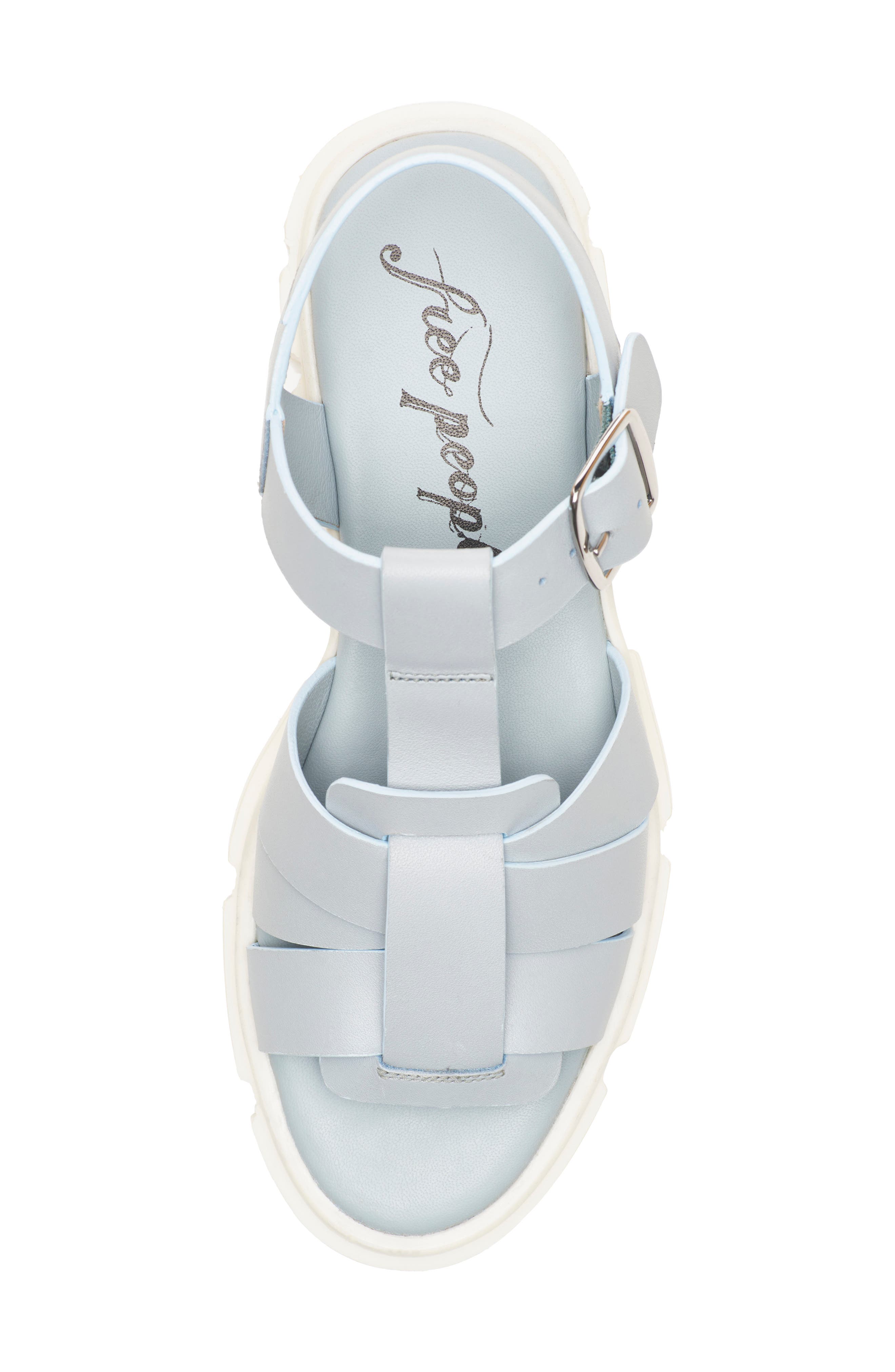 Brooks Sandal, Alternate, color, BLUEBELL LEATHER