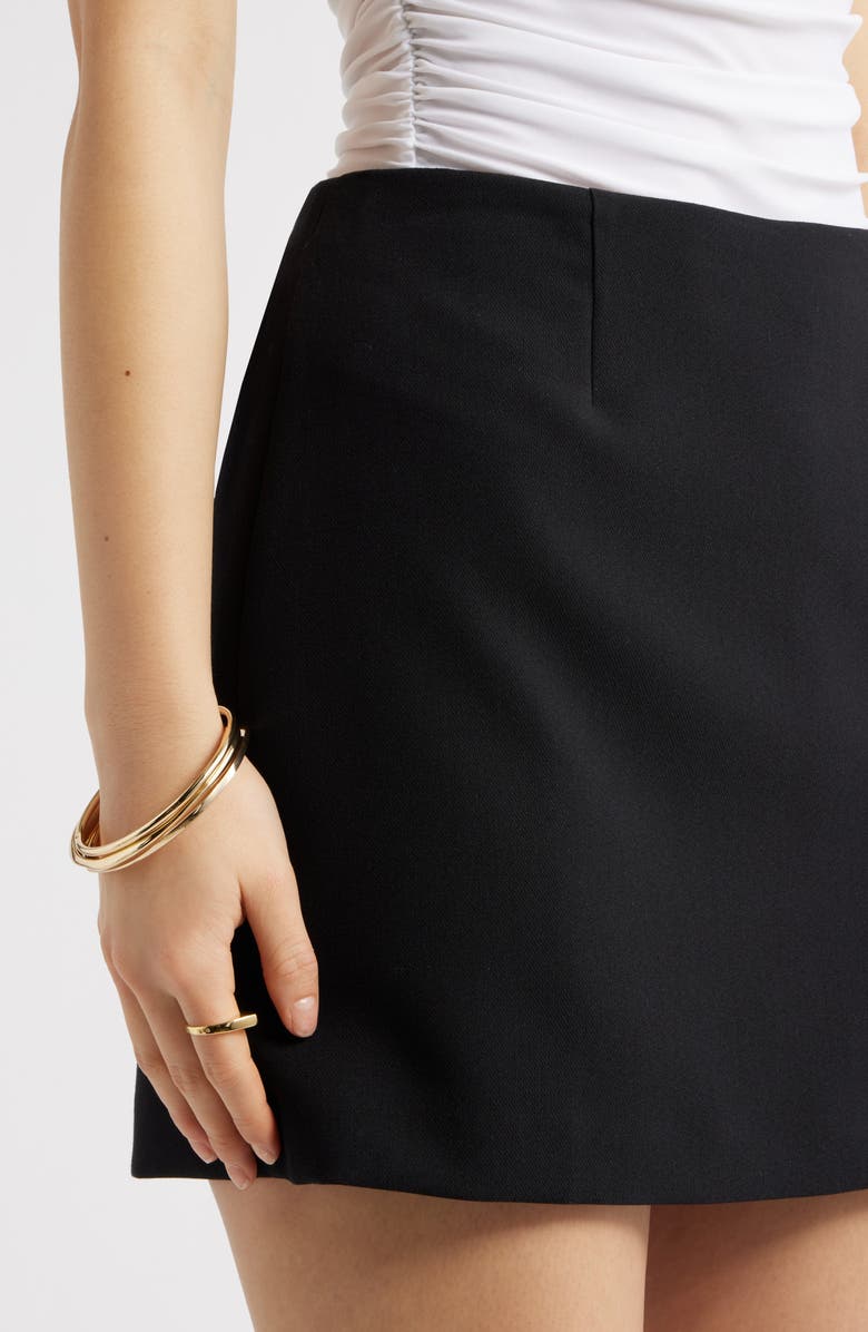 Open Edit The Icon Mini Skort, Alternate, color, Black