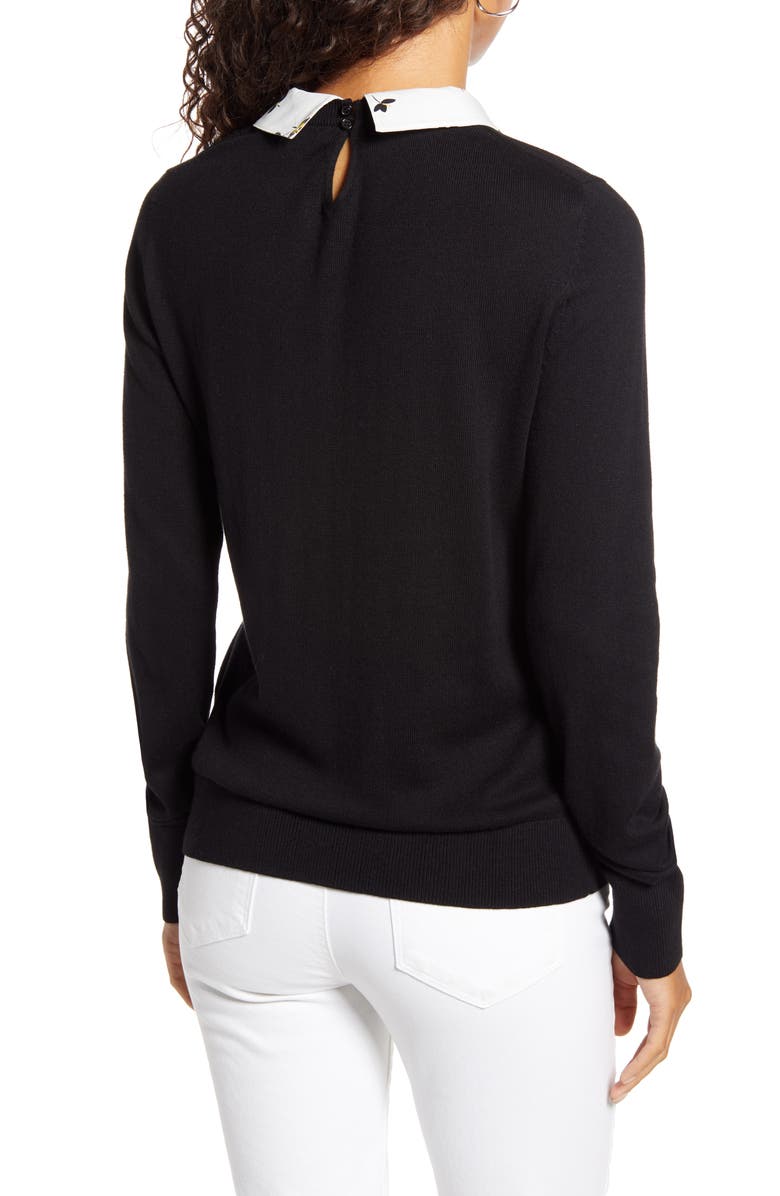 1901 Detachable Collar Sweater, Alternate, color, 