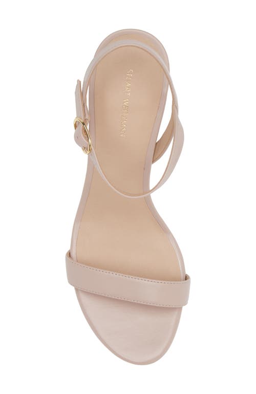 Stuart Weitzman Dancer 75 Block Heel Sandal In Dolce