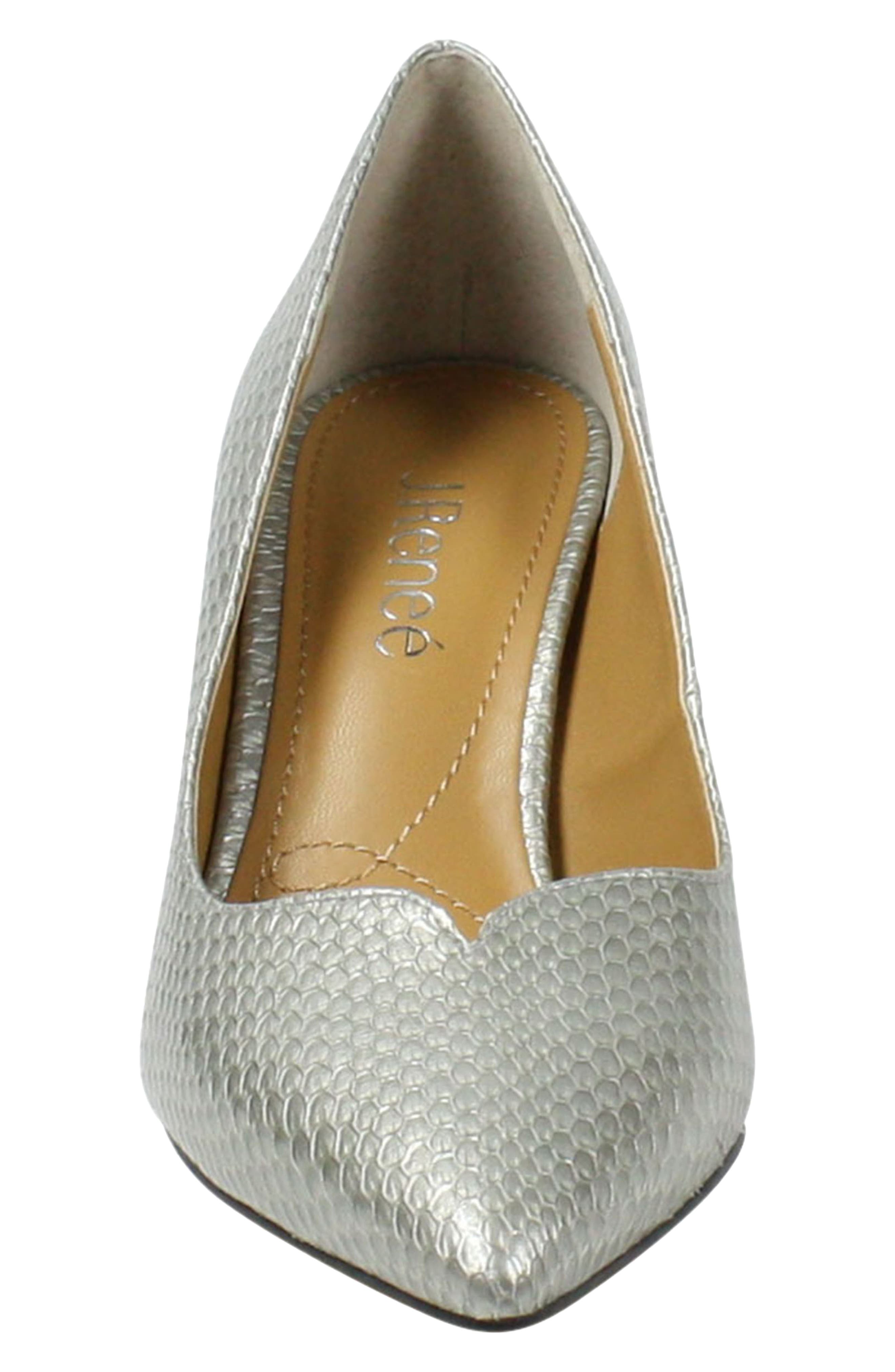 J. Reneé Abigaile Notch Pointed Toe Pump, Alternate, color, 