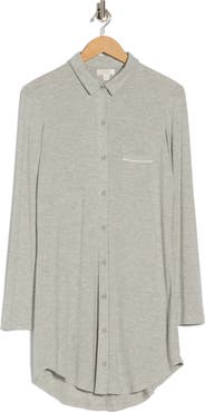 NORDSTROM RACK Tranquility Button Front Nightshirt