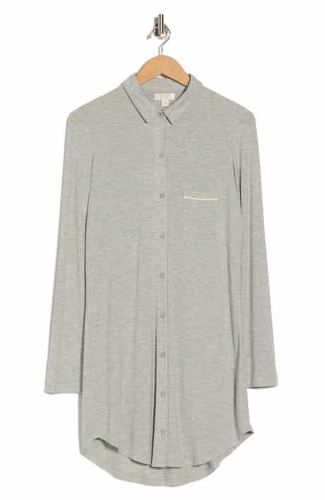 NORDSTROM RACK Tranquility Button Front Nightshirt