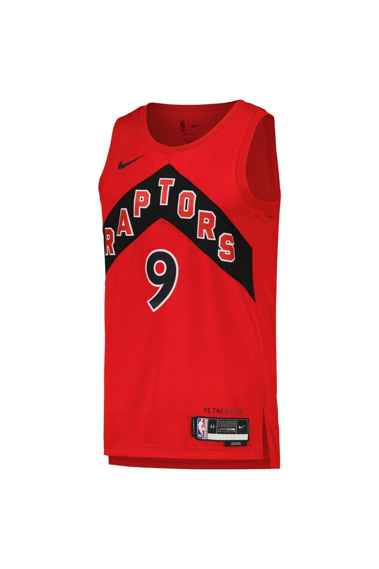 Unisex Nike RJ Barrett Red Toronto Raptors Swingman Jersey - Icon Edition, Alternate, color, Red