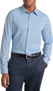 Bonobos Tech Slim Fit Plaid Performance Button-Up Shirt