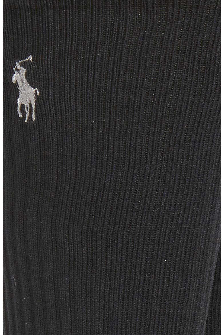 3-Pack Tech Athletic Crew Socks, Alternate, color, BLACK